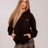 Cherry Black Hoodie